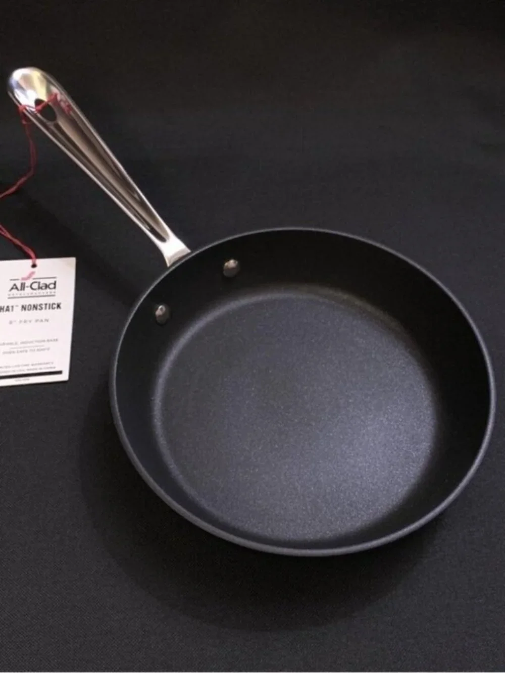 ALL-CLAD HA1 Hard Anodized Nonstick 8” Fry Pan w/ Riveted Handle NWT